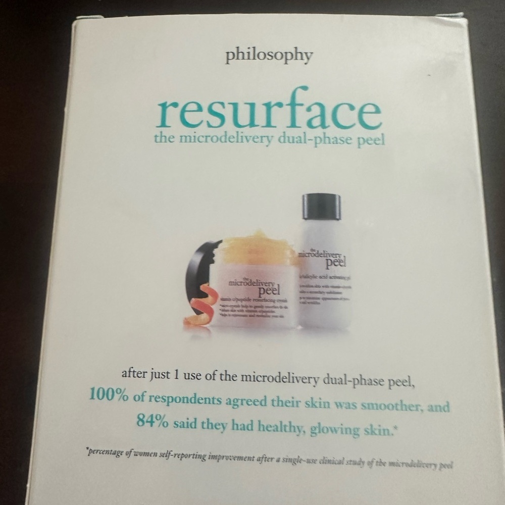 philosophy microdelivery vitamin c resurfacing peel kit -